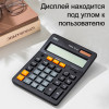 Калькулятор настольный DELI "М444" 12 разрядный, 204х155х35 мм, черный
