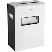 Шредер Deli, 4 уровень секретности (3х16 мм), 6 листов, 16 литров