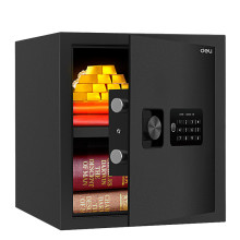 Сейф DELI "ET533" электронный замок + ключ, 330х330х360 мм, 10,9 кг, черный