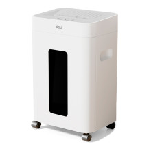 Шредер Deli, 5 уровень секретности (2х12мм), 8 листов, 23 литра