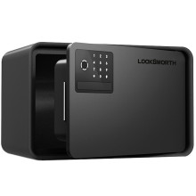 Сейф LockSworth биометрический + электронный замок + ключ, 200х310х200 мм, 4 кг, черный