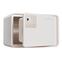 Сейф LockSworth биометрический + электронный замок + ключ, 200х310х200 мм, 4 кг, белый
